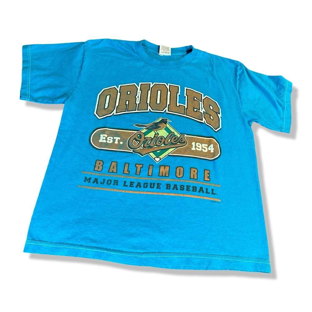 Vintage 2002 Baltimore Orioles 'Est. 1954' MLB Graphic T-Shirt